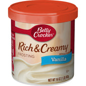Betty Crocker® FROSTING VANILLA RICH & CREAMY RTS