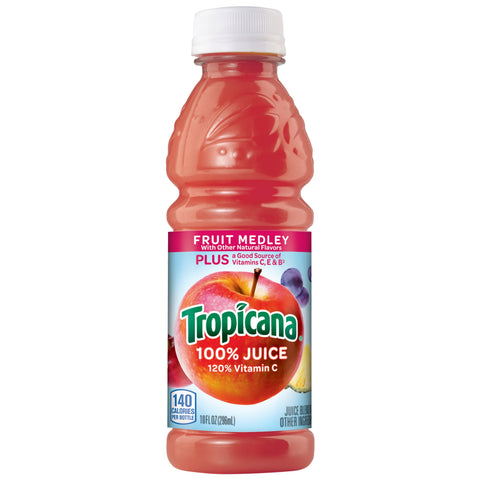 Tropicana JUICE FRUIT MEDLEY 100% PLASTIC BOTTLE