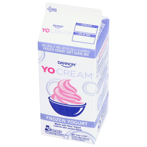 Yocream Yogurt Mix, No Sugar Added Cheesecake Fat Free Soft Serve, 64 Ounce -- 6 per case.