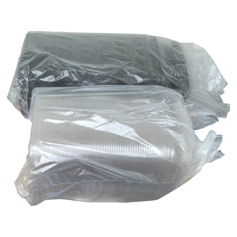 Crisp Food Technologies® CONTAINER RECTANGLE BASE BLACK 1-COMPARTMENT CF424 9X6