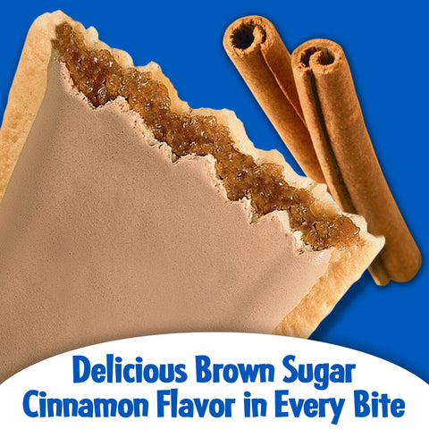 Pop-Tarts Frosted Brown Sugar Cinnamon, 3.3 Ounce - 6 per box -- 12 per case
