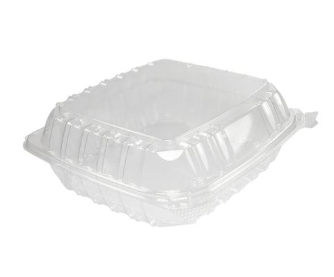 Dart ClearSeal® CONTAINER PLASTIC CLEAR HINGED 8.3X8.3X3