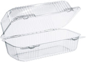 Dart StayLock® CONTAINER PLASTIC CLEAR HINGED SMALL OBLONG HIGH DOME 8.5X4.5X3.6