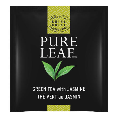 Pure Leaf Green with Jasmine Enveloped Hot Tea Bags, 25 count -- 6 per case