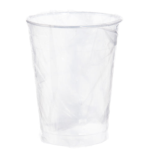 Sweetheart CUP PLASTIC CLEAR DIAMOND TUMBLER WRAPPED 10 OZ