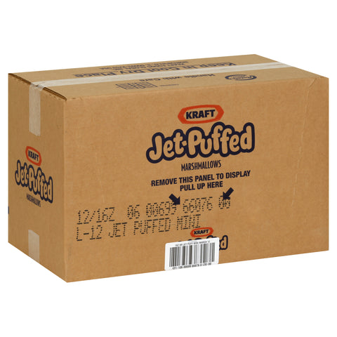Jet-Puffed Mini Marshmallow - 16 oz. bag, 12 per case