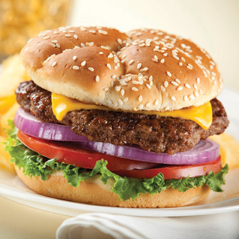 The Pub® BEEF STEAK BURGER FLAMEBROILED FULLY COOKED 3 OZ 10000015030