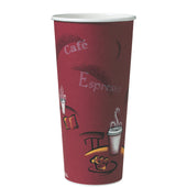 Solo Bistro® CUP PAPER HOT SINGLE SIDED POLY 24 OZ