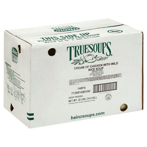 True Soups Ready To Heat Cream of Chicken Soup with Wild Rice Soup, 8 Pound -- 4 per case
