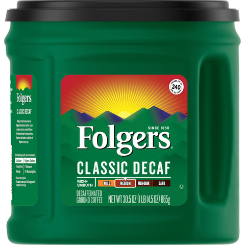 Folgers® COFFEE CLASSIC ROAST DECAF