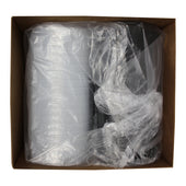 Mullinix Packaging CONTAINER SQUARE BLACK BASE HINGED W/ CLEAR LID 64.2 OZ