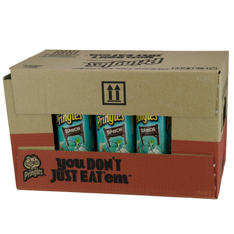 Pringles Ranch Crisps, 5.5 Ounce -- 14 per case.