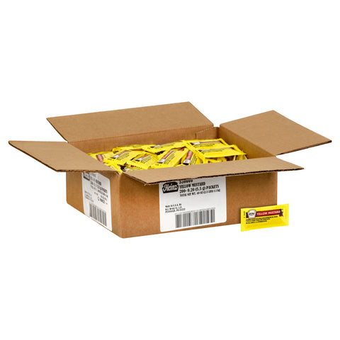 Heinz Mustard Packets, .2 Ounce -- 200 per case