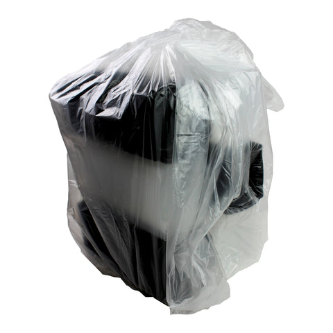 Mullinix Packaging COMNTAINER PLASTIC HINGED BLACK BASE W/ CLEAR LID 21.9 OZ 6X6