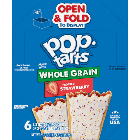 Pastry Pop-tarts® Made W/ Whole Grain Frosted Strawberry