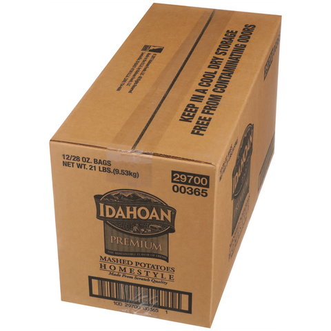 Idahoan Premium POTATO MASHED HOMESTYLE MADE FROM 100% IDAHO POTATOES