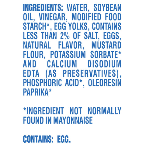 Kraft Mayonnaise Light, 1 Gallon -- 4 Case