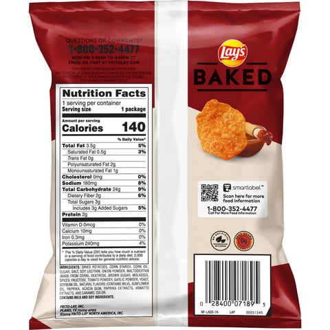 Frito-Lay® CHIP POTATO VARIETY BAKED! & POPPED MIX LARGE SINGLE SERVE