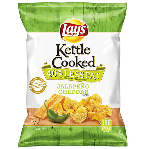 Frito-Lay® CHIP POTATO KETTLE COOKED JALPENO/CHEDDAR
