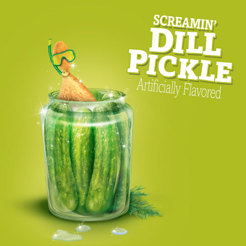 Pringles® CHIP POTATO CRISP SCREAM DILL PICKLE