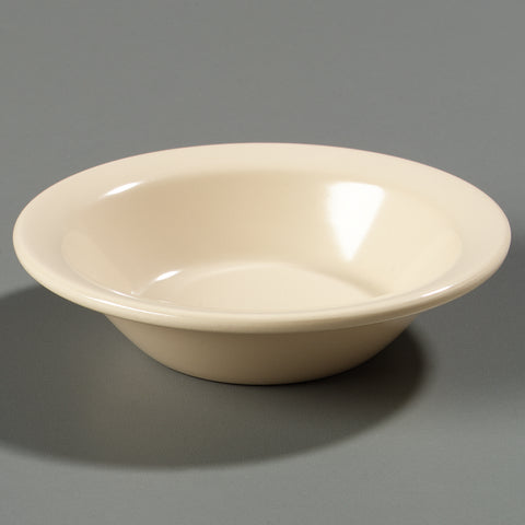 Bowl Fruit Rimmed Melamine Kingline™ Tan 5 Oz