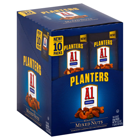 Planters NUTS MIXED ROASTED A1 SAUCE